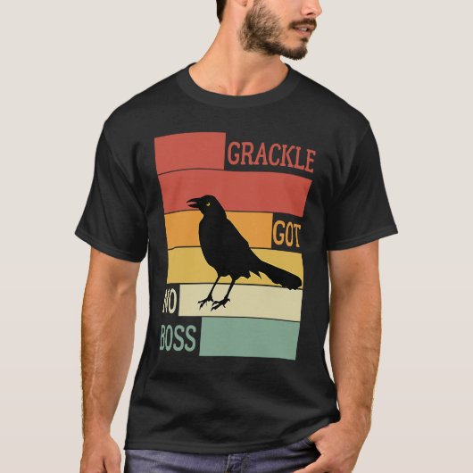 Grackle heeft geen Boss AUSTIN BIRD T-shirt (Voorkant)