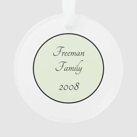 Grackle Ornament (achterkant)