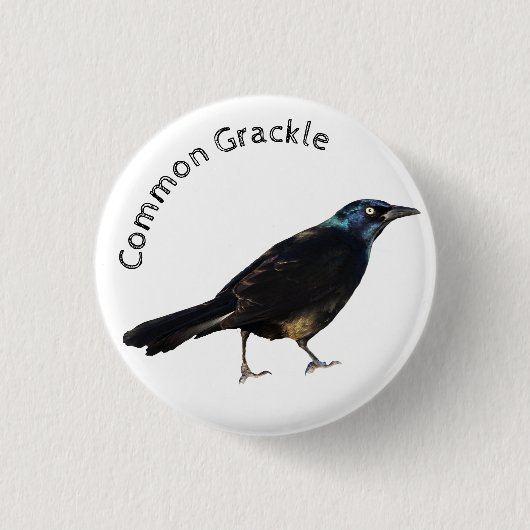 Grackle Ronde Button 3,2 Cm (Voorkant)