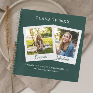 Grad 2026 Foto's Afstudeerfeest Groene Gastboek Notitieboek