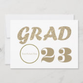 GRAD 23  Feest met aangepaste afbeelding of logo Kaart (Voorkant)