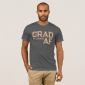 Grad AF | Klas van 2026 Afgestudeerde T-shirt (Voorkant volledig)