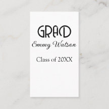 Grad afstudeerletter afstuderen naam klas van 20XX
