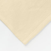 Grad afstudeerletter naam klas van 20XX geel paste Fleece Deken (Hoek)