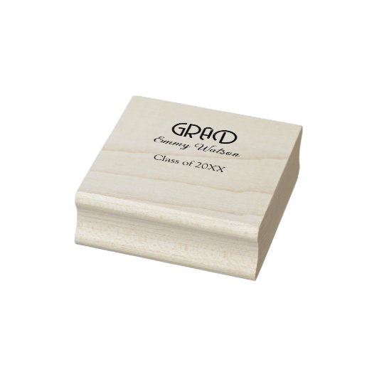 Grad afstudeernaam klas van 20XX sim Rubberstempel (Stempel)