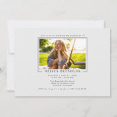 Grad Announcement and Invitation with Photos (Achterkant)