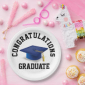 Grad Bash Essentials: Vier het feestelijk! Papieren Bordje (Feest)