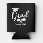 Grad Beer Koeler - Gepersonaliseerde Jaarblikkoele (Voorkant)