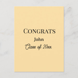 grad boy add name congrats date year text briefkaart