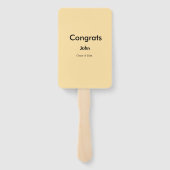 grad boy add name congrats date year text handwaaier (Achterkant)