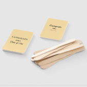 grad boy add name congrats date year text handwaaier (Niet-gemonteerd)