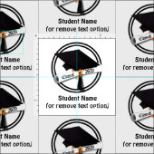 Grad Cap Diploma Klas van 2026 Afstuderen Stof (Delen)
