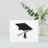 Grad Cap Klas van 2026 Afstuderen Briefkaart (Staand voorkant)