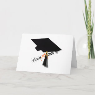 Grad Cap Klas van 2026 Afstuderen Kaart