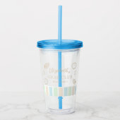 Grad Club Beach Party Acryl Drinkbeker (Voorkant)