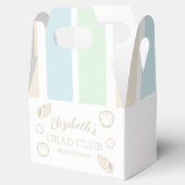 Grad Club Beach Party Bedankdoosjes (Geopend)