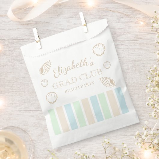 Grad Club Beach Party Bedankzakje (Geknipt)