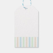 Grad Club Beach Party Cadeaulabel (Achterkant)