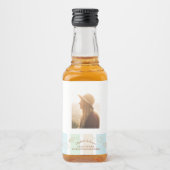 Grad Club Beach Party Likeurfles Etiket (Voorkant)