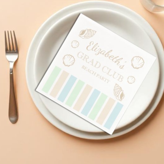 Grad Club Beach Party Servet