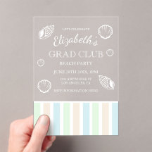 Grad Club Strandfeest