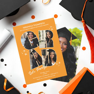 GRAD Foto Collage Afstudeerfeest Kaart