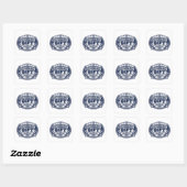 Grad Geschenk – Perfecte Afstudeerfeest Vierkante Sticker (Vel)