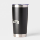 Grad Geschenk Universiteit Afstuderen Sarcasme Opl Geïsoleerde Drinkbeker (Links)