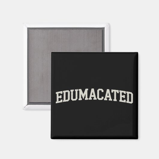 Grad Geschenk Universiteit Afstuderen Sarcasme Opl Magneet (Voorkant / Achterkant)