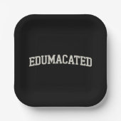 Grad Geschenk Universiteit Afstuderen Sarcasme Opl Papieren Bordje (Voorkant)