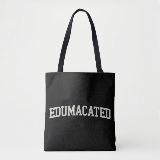 Grad Geschenk Universiteit Afstuderen Sarcasme Opl Tote Bag (Voorkant)