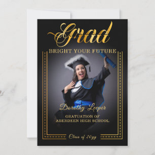 Grad. Gouden greep Verhelder je toekomst Kaart