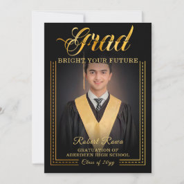 Grad. Gouden greep Verhelder je toekomst Kaart