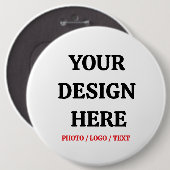 Grad Knop -Aangepaste Naam Gepersonaliseerde Afstu Ronde Button 6,0 Cm (Voorkant /achterkant)