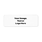 Grad Retouradreslabels - Aangepaste Uitnodigingsse Etiket (Voorkant)