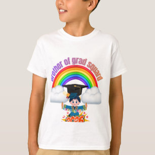 Grad Squad 2026 Regenboog Afstudeer Familie Matchi T-shirt
