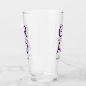 Grad typografie moderne afstuderen eenvoudig minim glas (Rechts)