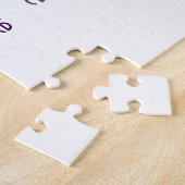 Grad typography modern graduation simple minimal c legpuzzel (Zijkant)