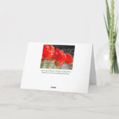 GRAD wenskaarten Gefeliciteerd Roze Tulpen Kaart (Achterkant)