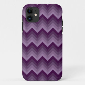 Gradated Paars Chevron Striped iPhone 5 Case Mate