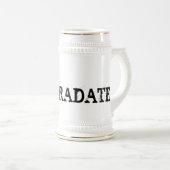GRADATIE Pet bierstein Bierpul (Voorkant rechts)