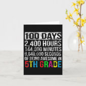 Grade 100 dag aftellen 100 dagen van school gesche kaart (Gele Bloem)