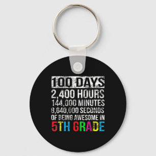 Grade 100 dag aftellen 100 dagen van school gesche sleutelhanger
