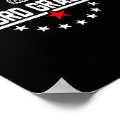 Grade 3e klas terug naar school First Day Boy Poster (Hoek)