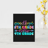 Grade Afstuderen Tie Dye 9e Grade Hier komen we Kaart (Gele Bloem)