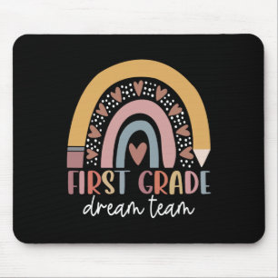 Grade Dream Team Teacher Kinder terug naar school Muismat