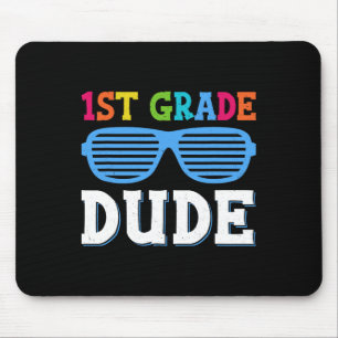 Grade Dude 1st Grade Docenten Studenten Terug naar Muismat