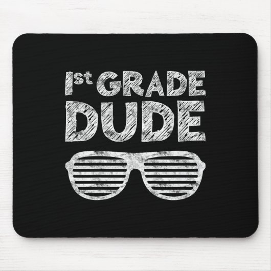 Grade Dudefirst Grade Terug naar school Muismat (Voorkant)