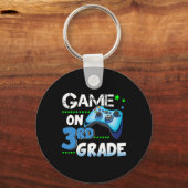 Grade Fun Game op 3rd Grade Gift Sleutelhanger (Voorkant)