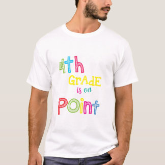 Grade Is On Point Schattige Cactus Dag van School  T-shirt